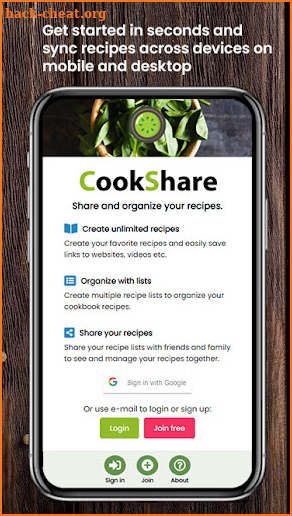 CookShare - Recipe Manager screenshot