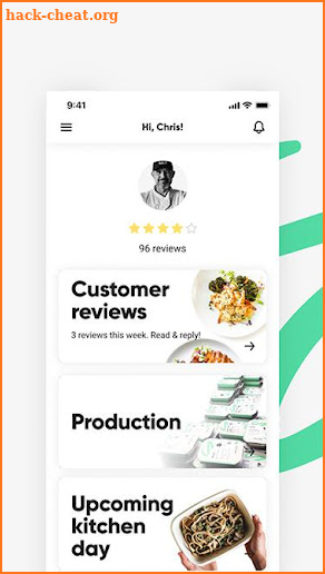 CookUnity - Chef Portal screenshot
