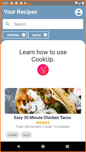 CookUp screenshot