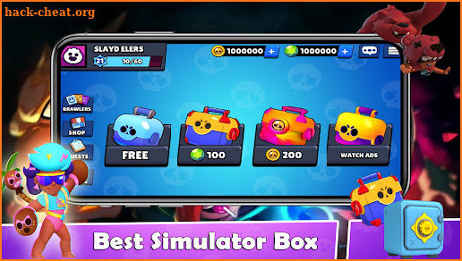 cool Boxes Simulator for Brawl Stars bs screenshot