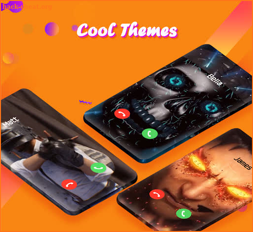 Cool Call Flash - Color Phone Flash Screen Themes screenshot