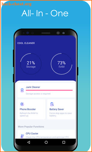 Cool Cleaner - Make phone faster and healthier screenshot