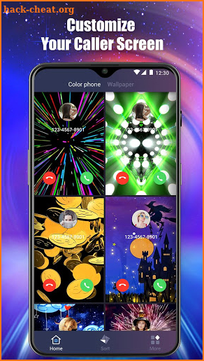 Cool Color Phone screenshot