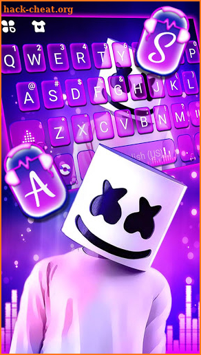 Cool Dj Club Keyboard Theme screenshot