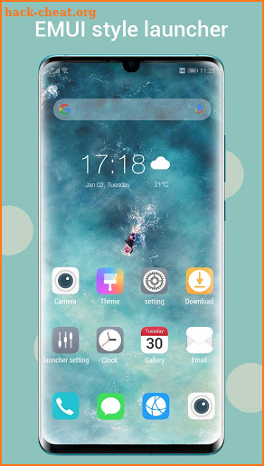 Cool EM Launcher - EMUI launcher style for all screenshot