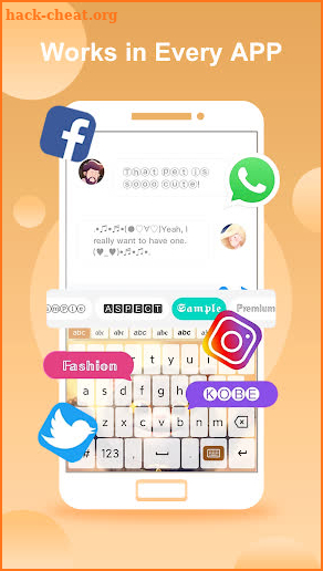 Cool Fonts Keyboard - Fonts Keyboard & Emoji screenshot