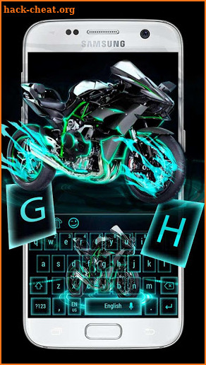 Cool motorcycle  Keyboard Theme screenshot