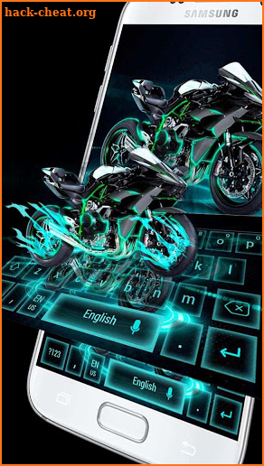 Cool motorcycle  Keyboard Theme screenshot