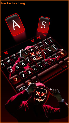 Cool Rock Dj Keyboard Theme screenshot