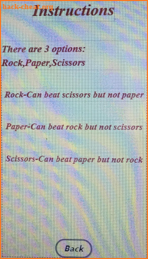Cool Rock,Paper,Scissors screenshot