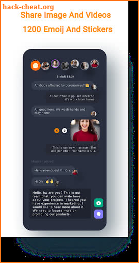 Cool SMS Messenger: Quick Text Messaging App screenshot