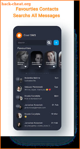 Cool SMS Messenger: Quick Text Messaging App screenshot