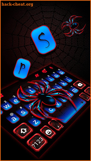 Cool Spider Keyboard Theme screenshot