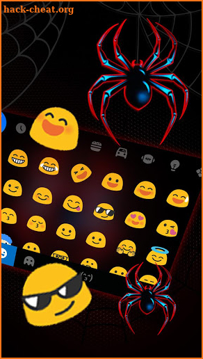 Cool Spider Keyboard Theme screenshot