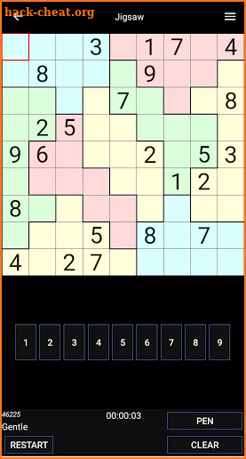 Cool Sudoku, Killer,  Kakuro, Hitori, Nurikabe ++ screenshot