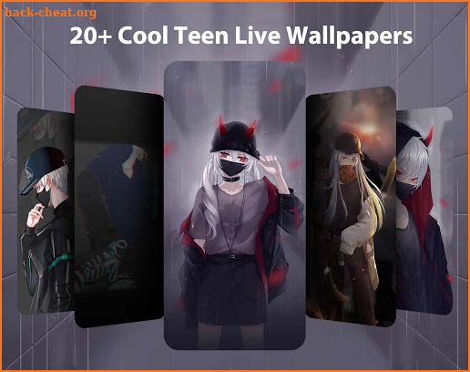 Cool Teen Live Wallpaper & Launcher Themes screenshot