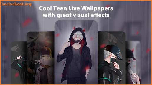 Cool Teen Live Wallpaper & Launcher Themes screenshot