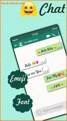 Cool Text Styler for Whatsapp screenshot