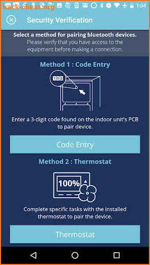CoolCloud HVAC screenshot