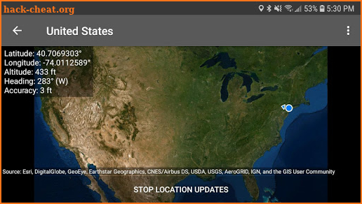Coordinate Maps screenshot