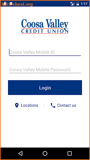 Coosa Valley Credit Union screenshot