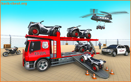 Cop ATV Quad Bike Transporter screenshot