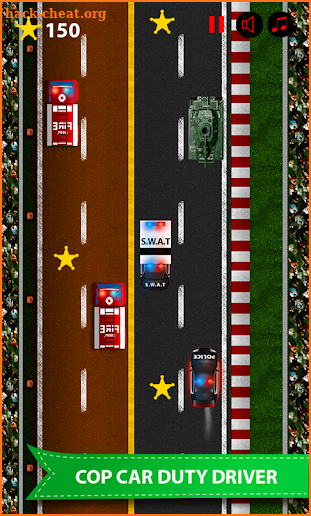 Cop car games for little kids screenshot