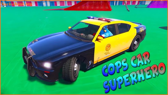 Cop Cars Superhero Stunt Simulator screenshot