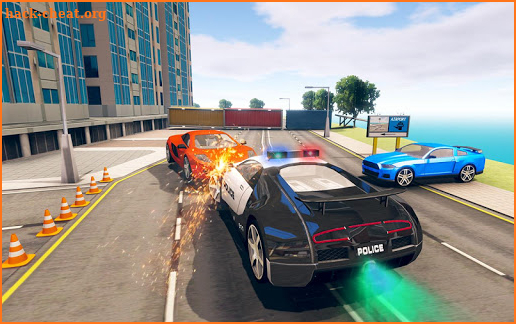 Cop Driver : Impossible Police Car Stunt Simulator screenshot