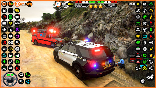 Cop Police Car Driving Game 3D screenshot