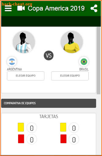 Copa América screenshot