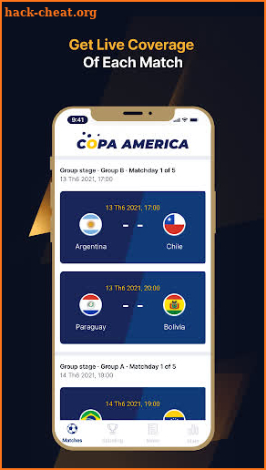 Copa America 2021 screenshot