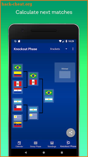 Copa America Calculator screenshot