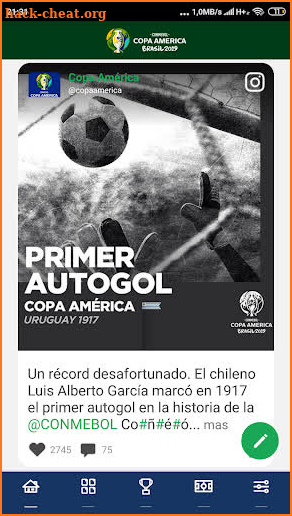 Copa America Oficial screenshot