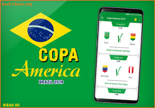 Copa de America Brazil 2019 screenshot