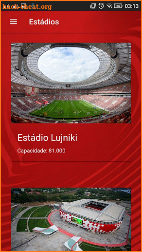 Copa do Mundo 2018 screenshot