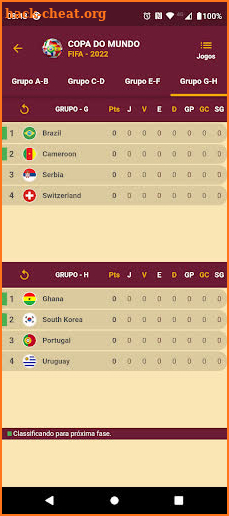 Copa do Mundo 2022 screenshot