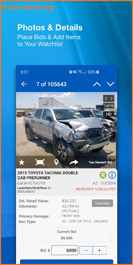 Copart – Salvage Car Auctions screenshot