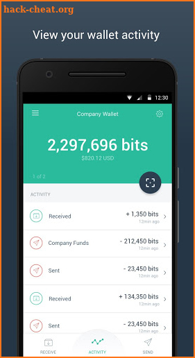 Copay Bitcoin Wallet screenshot
