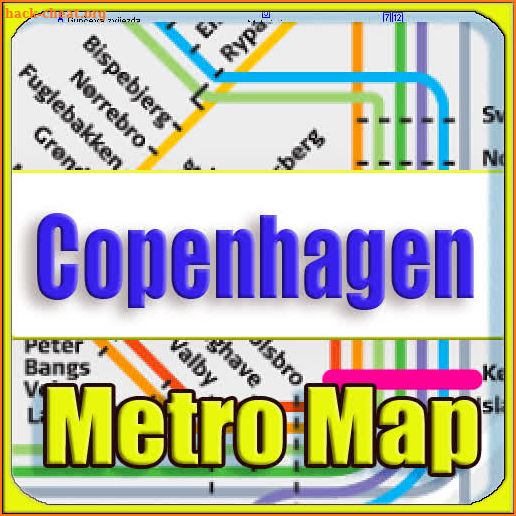Copenhagen Metro Map Offline screenshot