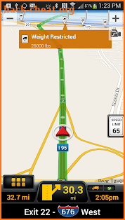 CoPilot Truck Energy - GPS screenshot