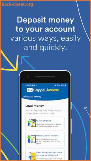 Coppel Access screenshot