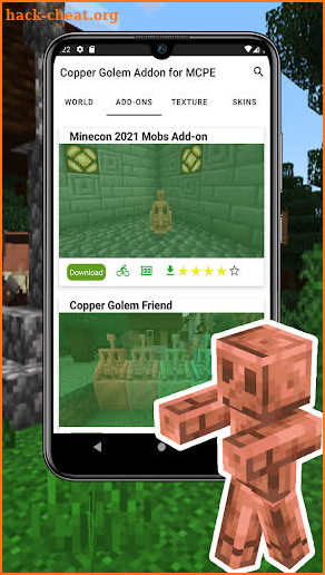 Copper Golem Addon for MCPE screenshot