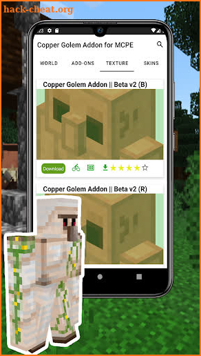 Copper Golem Addon for MCPE screenshot