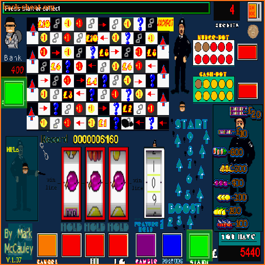 Cops n Robbers Slot machine screenshot