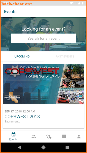COPSWEST 2018 screenshot