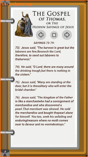 Coptic Gospel of Thomas screenshot