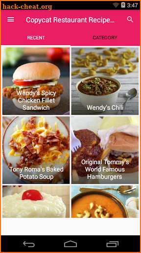 Copycat Restaurant Recipes - Real and Authentic screenshot