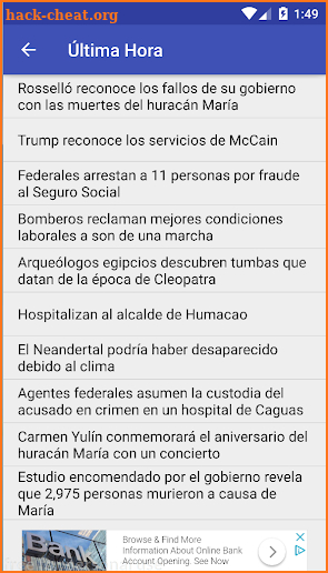 Coqui News screenshot