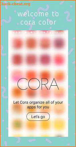 Cora — Organization tool screenshot